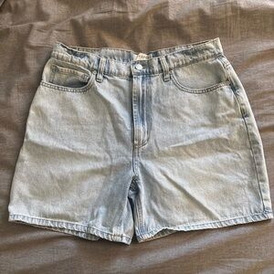 Light Wash Denim Women's Shorts